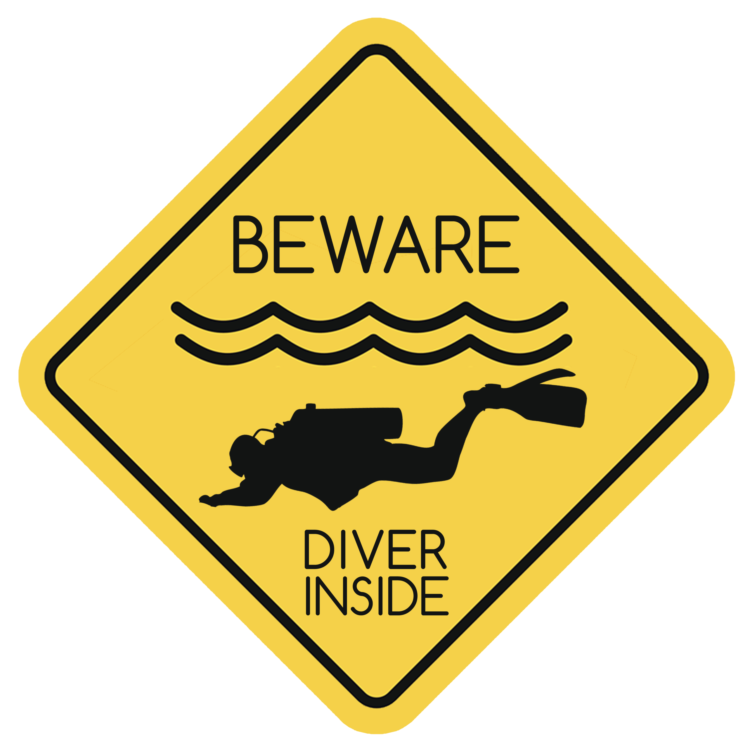 Run to the Sea – Beware Diver Inside