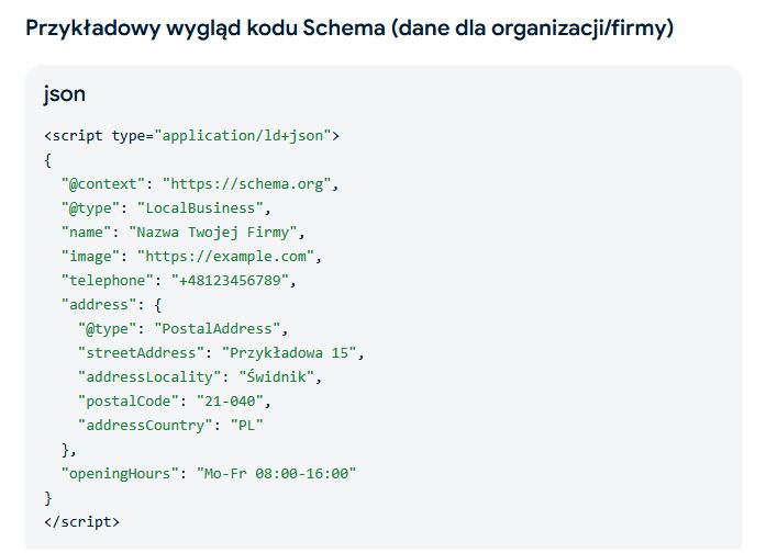 proste schema dla twojej strony